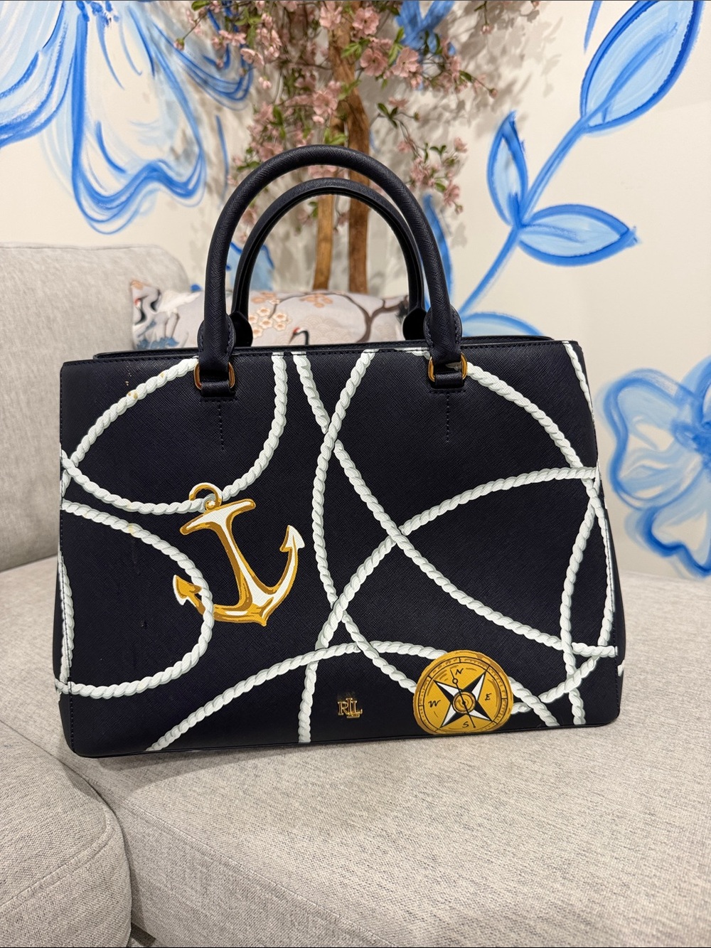 Ralph Lauren Hanna Satchel